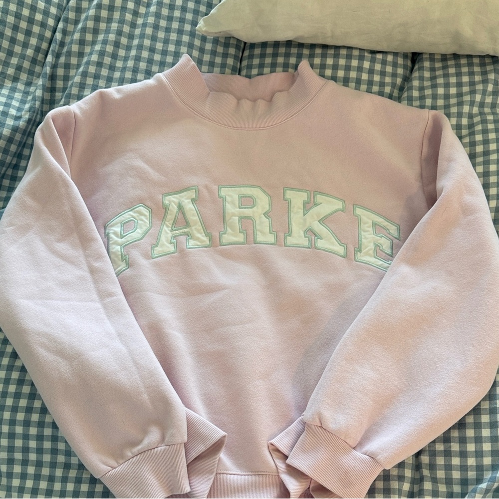 PARKE Rare Sprinkle Fleece Mockneck 💗